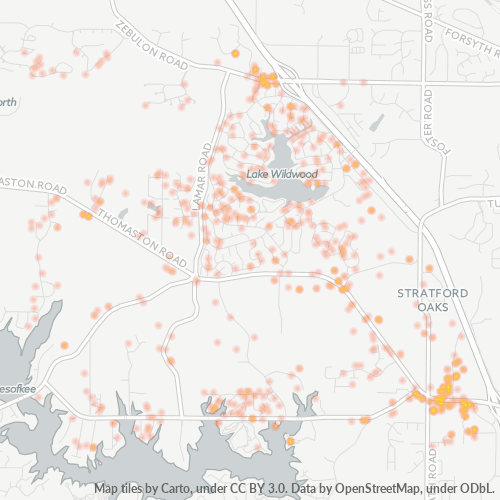 31220 Business Density Heatmap