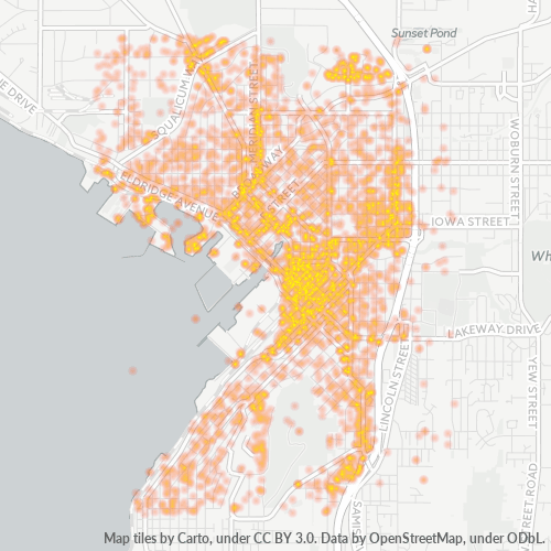 98225 Business Density Heatmap