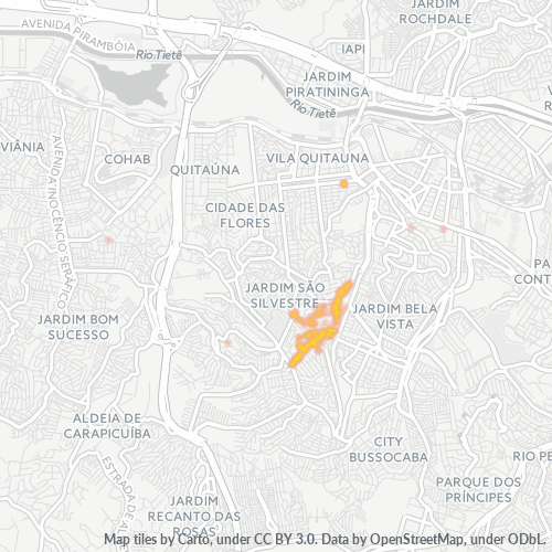 06126-000 Heatmap de Densidade da Empresa
