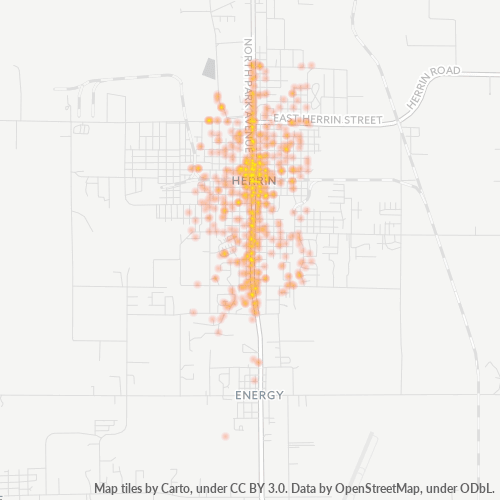 62948 Business Density Heatmap
