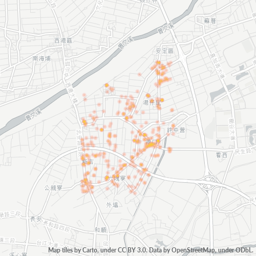745 商業密度熱圖