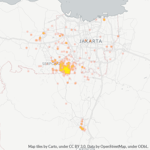 15417 Peta Panas Densitas Bisnis
