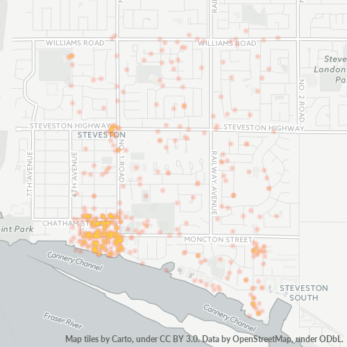 V7E Business Density Heatmap