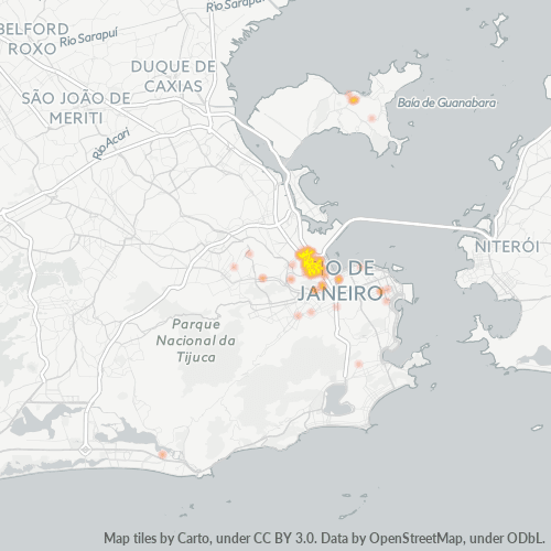 20921-000 Mapa de calor de densidad empresarial