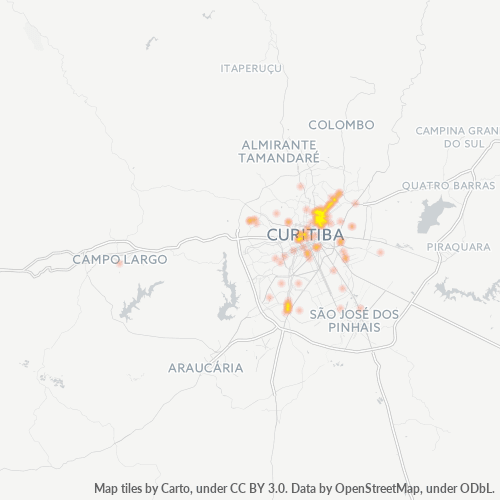 80035-000 Heatmap de Densidade da Empresa