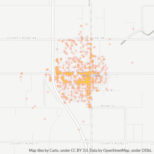 95988 Business Density Heatmap