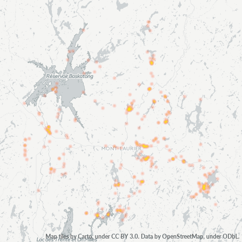 J0W Business Density Heatmap
