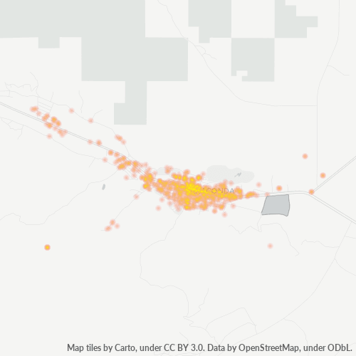 59711 Business Density Heatmap