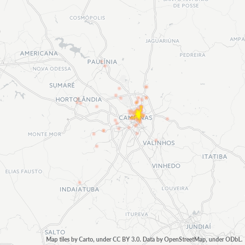 13025-000 Mapa de calor de densidad empresarial