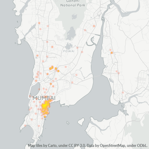 400015 Business Density Heatmap