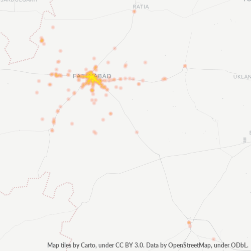 125050 Business Density Heatmap
