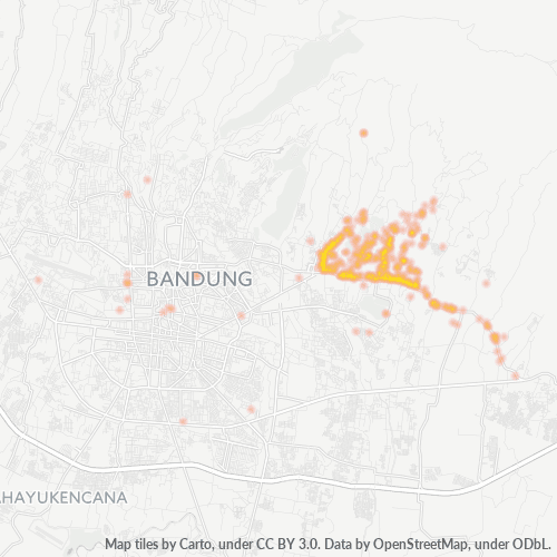 40195 Peta Panas Densitas Bisnis