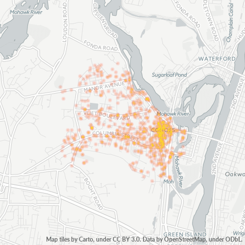 12047 Business Density Heatmap