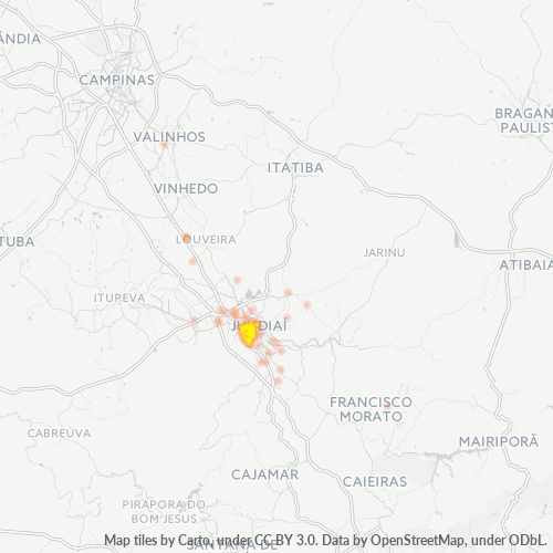 13208-000 Heatmap de Densidade da Empresa