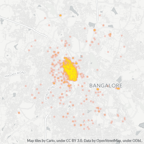 560021 Business Density Heatmap