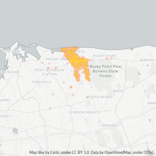 11764 Business Density Heatmap