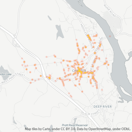 06412 Business Density Heatmap