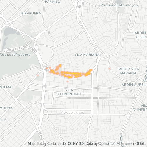 04021-000 Heatmap de Densidade da Empresa