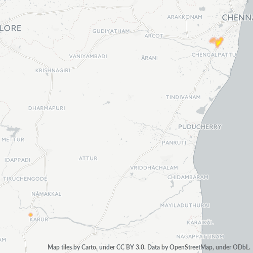 603203 Business Density Heatmap