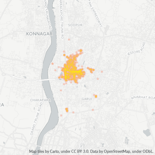 700056 Business Density Heatmap