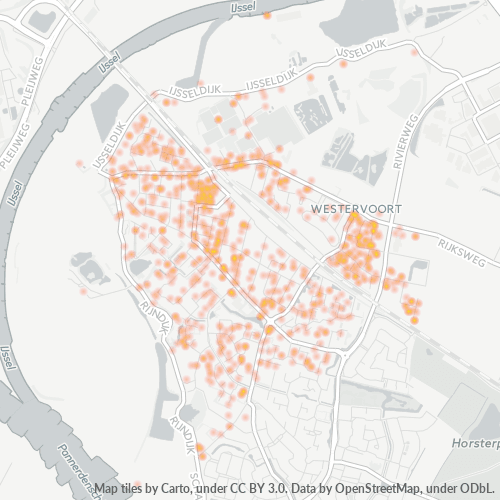 6931 Heatmap Bedrijfsdichtheid