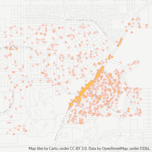 34465 Business Density Heatmap