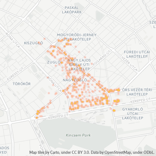 1148 Vállalati sűrűségi térkép