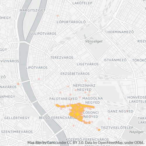 1082 Vállalati sűrűségi térkép