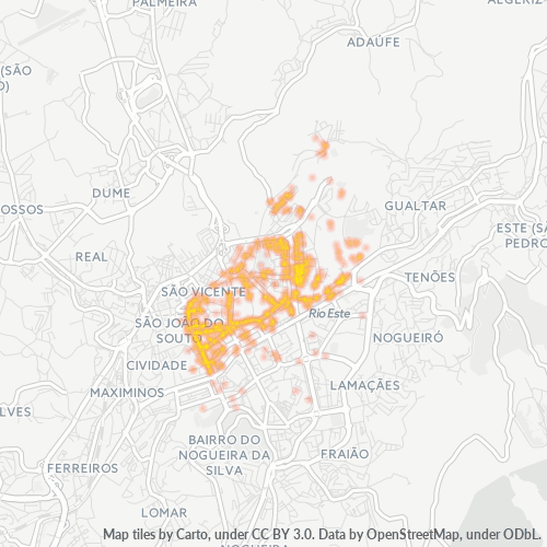 4710 Heatmap de Densidade da Empresa