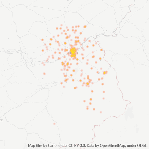 TD5 Business Density Heatmap