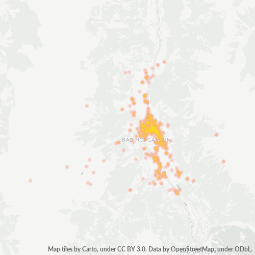 Heatmap für postleitzahl 5630