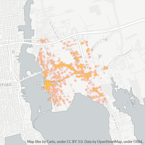02719 Business Density Heatmap