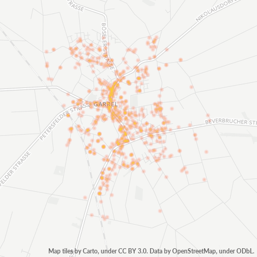 49681 Standortdichte-Heatmap