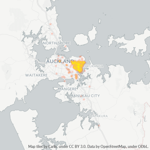 1072 Business Density Heatmap