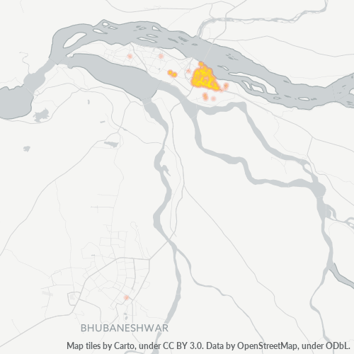 753004 Business Density Heatmap