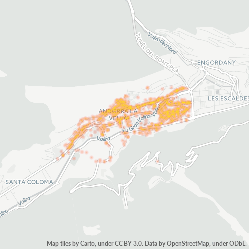AD500 Business Density Heatmap