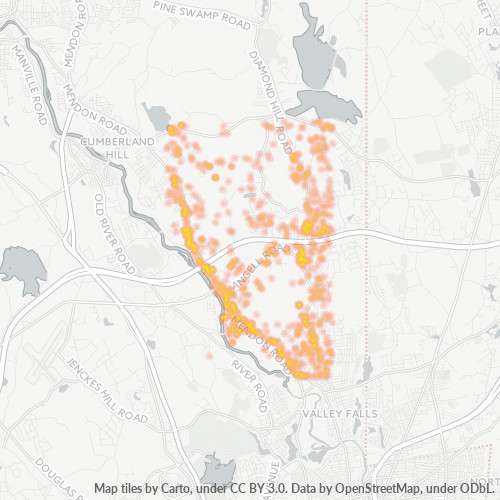 02864 Business Density Heatmap