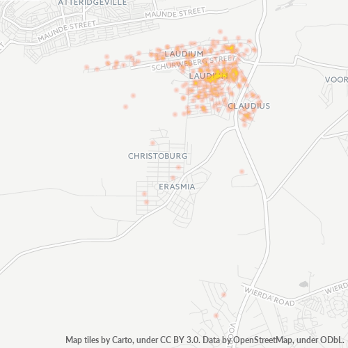 0037 Hittekaart vir Besigheidsdigtheid