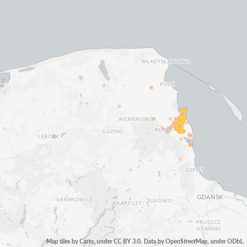 81-198 Mapa intensywności działalności gospodarczej