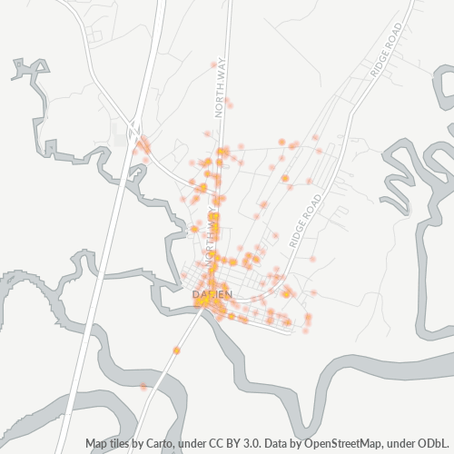 31305 Business Density Heatmap