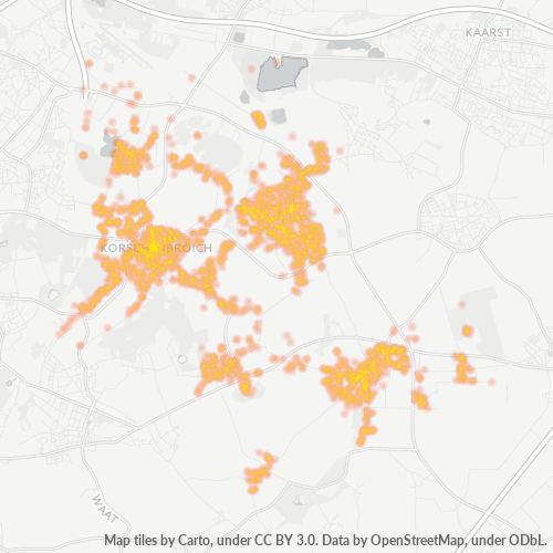 Heatmap für plz 41352
