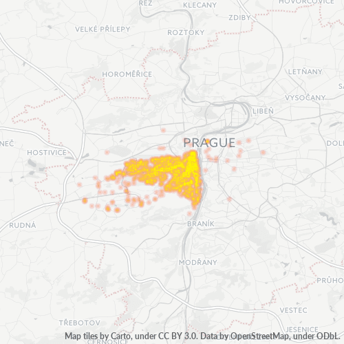 150 00 Mapa hustoty obchodu