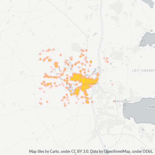 6230 Heatmap over forretningstæthed
