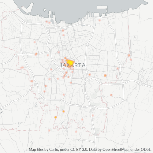 12970 Peta Panas Densitas Bisnis