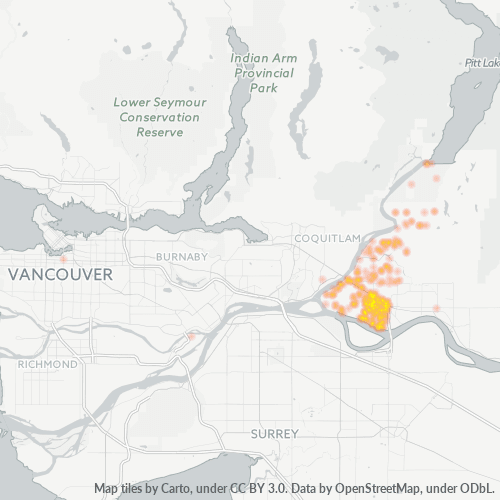 V3Y Business Density Heatmap