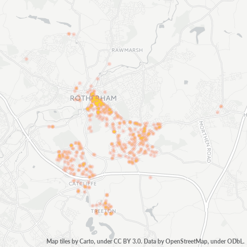 S60 Business Density Heatmap