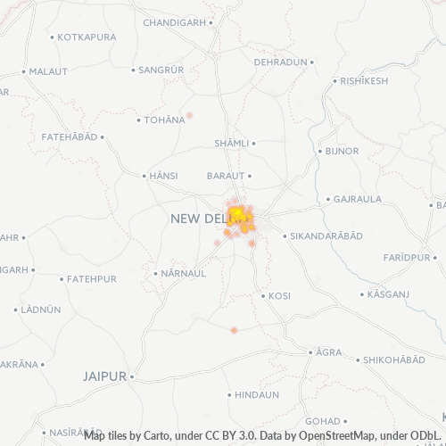 110088 Business Density Heatmap