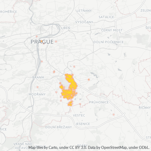 148 00 Mapa hustoty obchodu