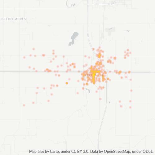 74873 Business Density Heatmap