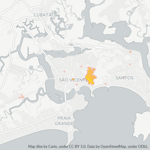 11380-000 Heatmap de Densidade da Empresa